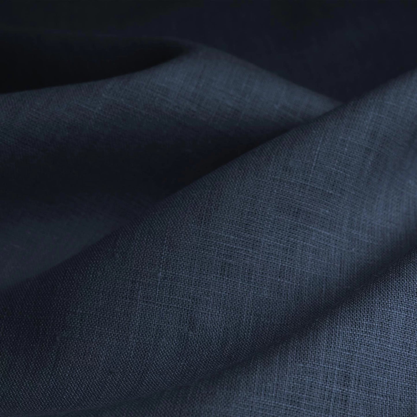 Midgard Night Dark Blue Linen